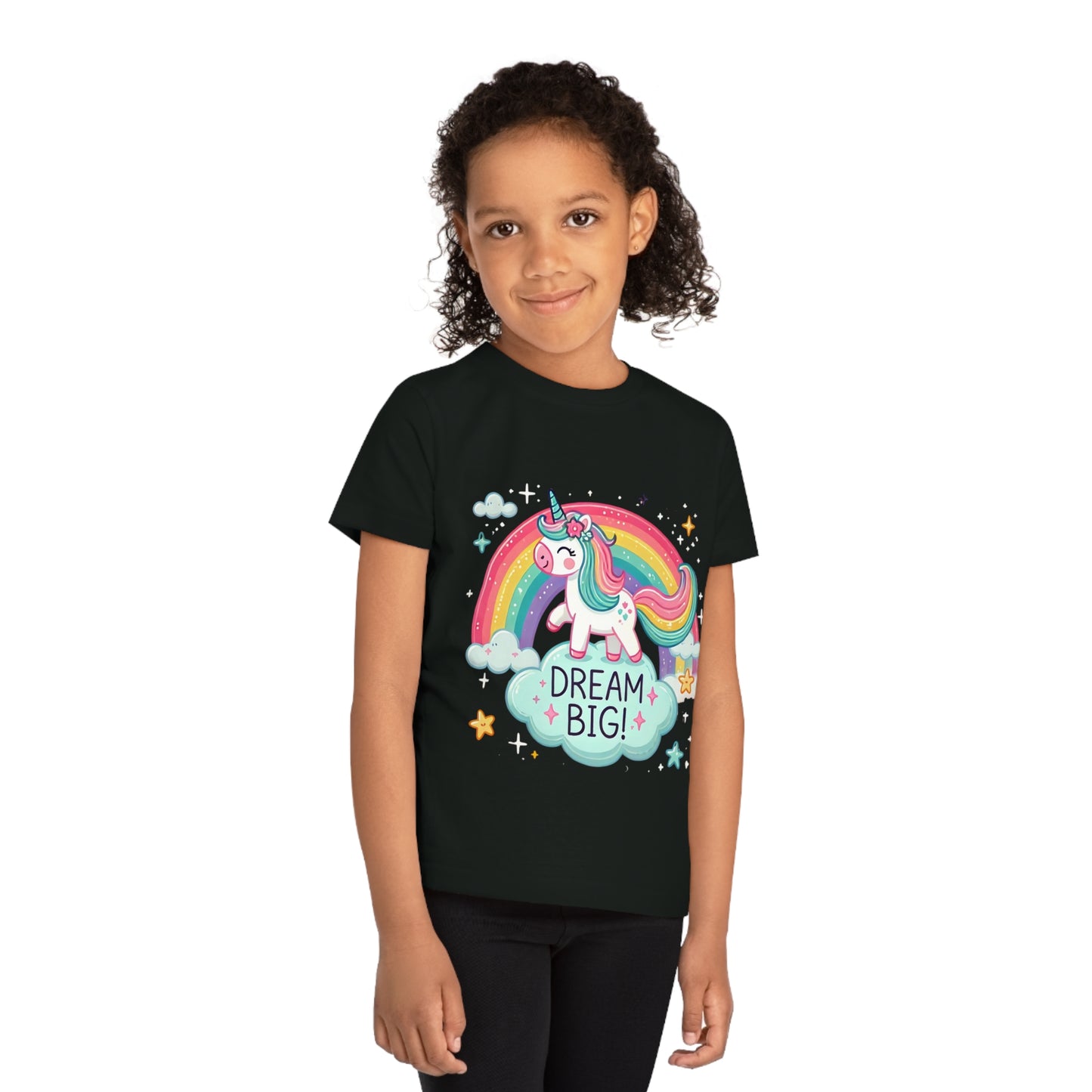 Magical Unicorn Girl T-Shirt 100% Organic