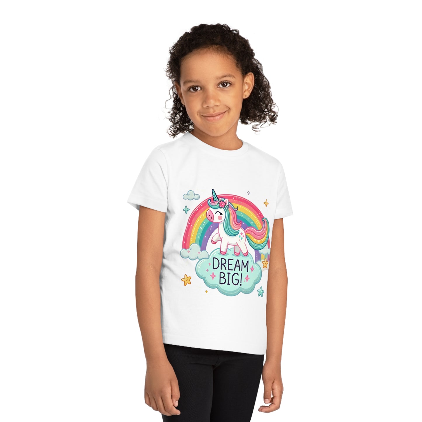 Magical Unicorn Girl T-Shirt 100% Organic