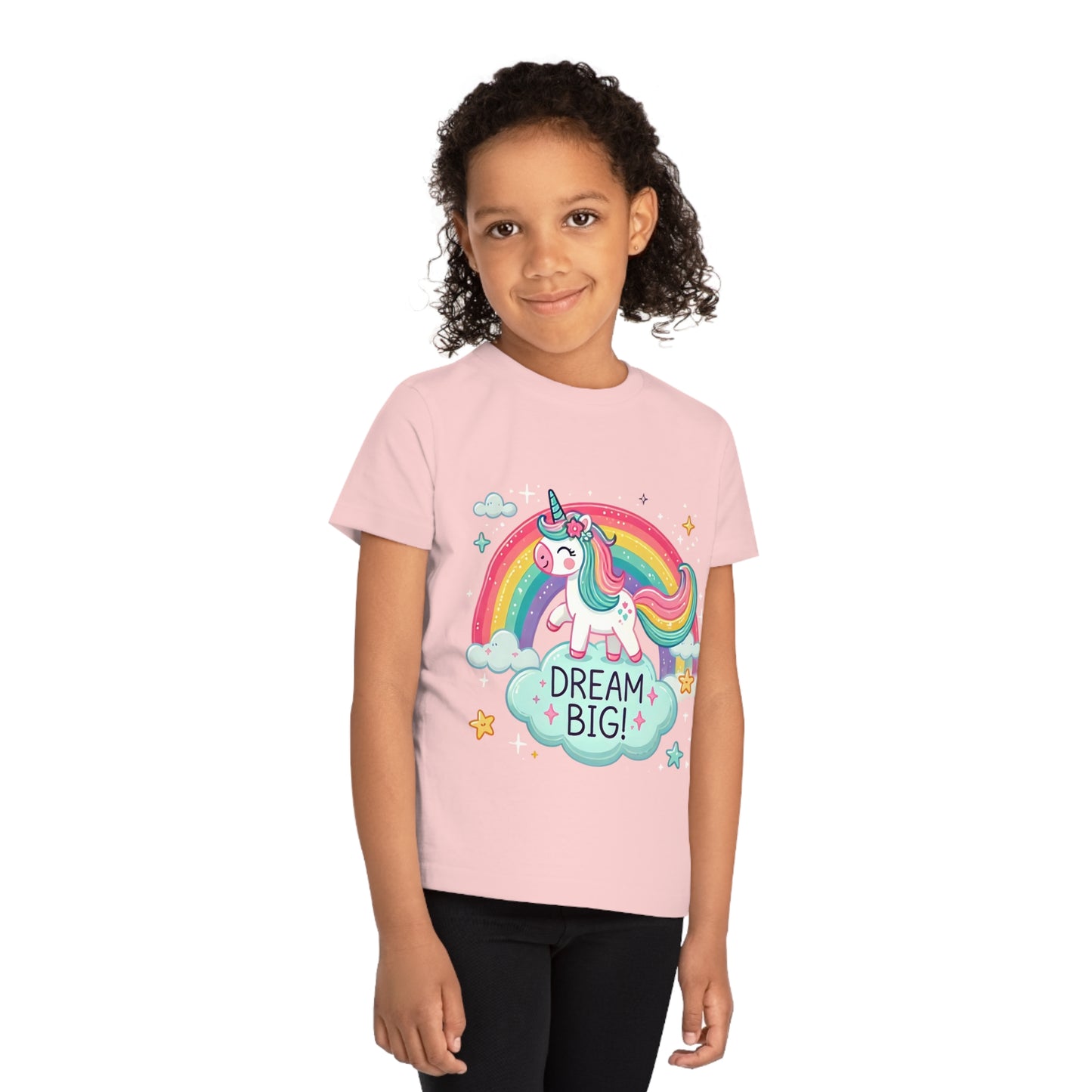 Magical Unicorn Girl T-Shirt 100% Organic