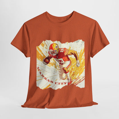 NFL Kansas City T-Shirt Unisex Heavy Cotton Tee