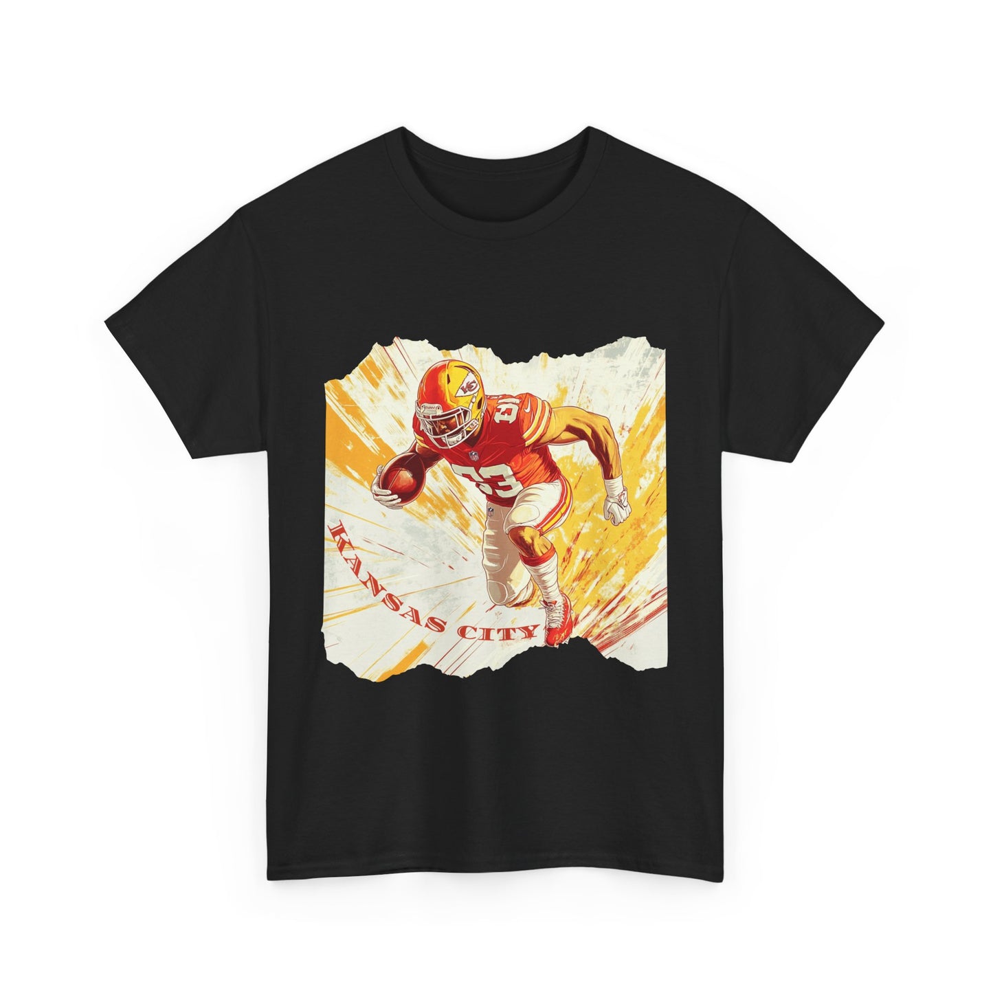 NFL Kansas City T-Shirt Unisex Heavy Cotton Tee