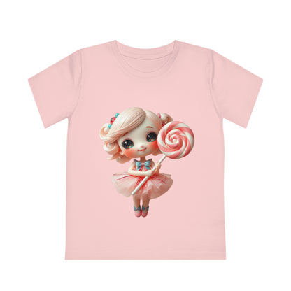 Lollipop Doll T-Shirt for Girls 100% Organic