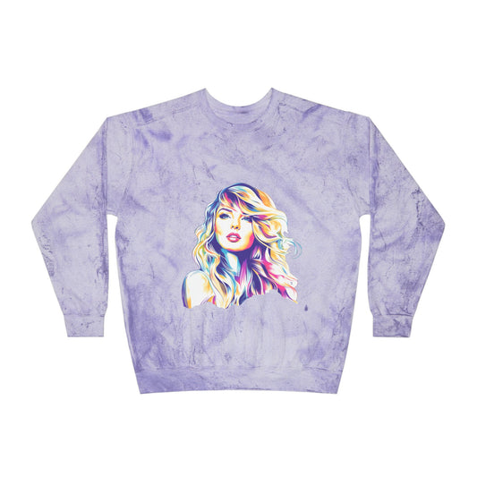 Unisex Color Blast Crewneck Sweatshirt