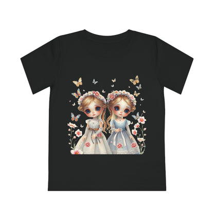 Watercolor Dolls T-Shirt 100% Organic