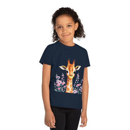 Giraffe Girl T-Shirt 100% Organic