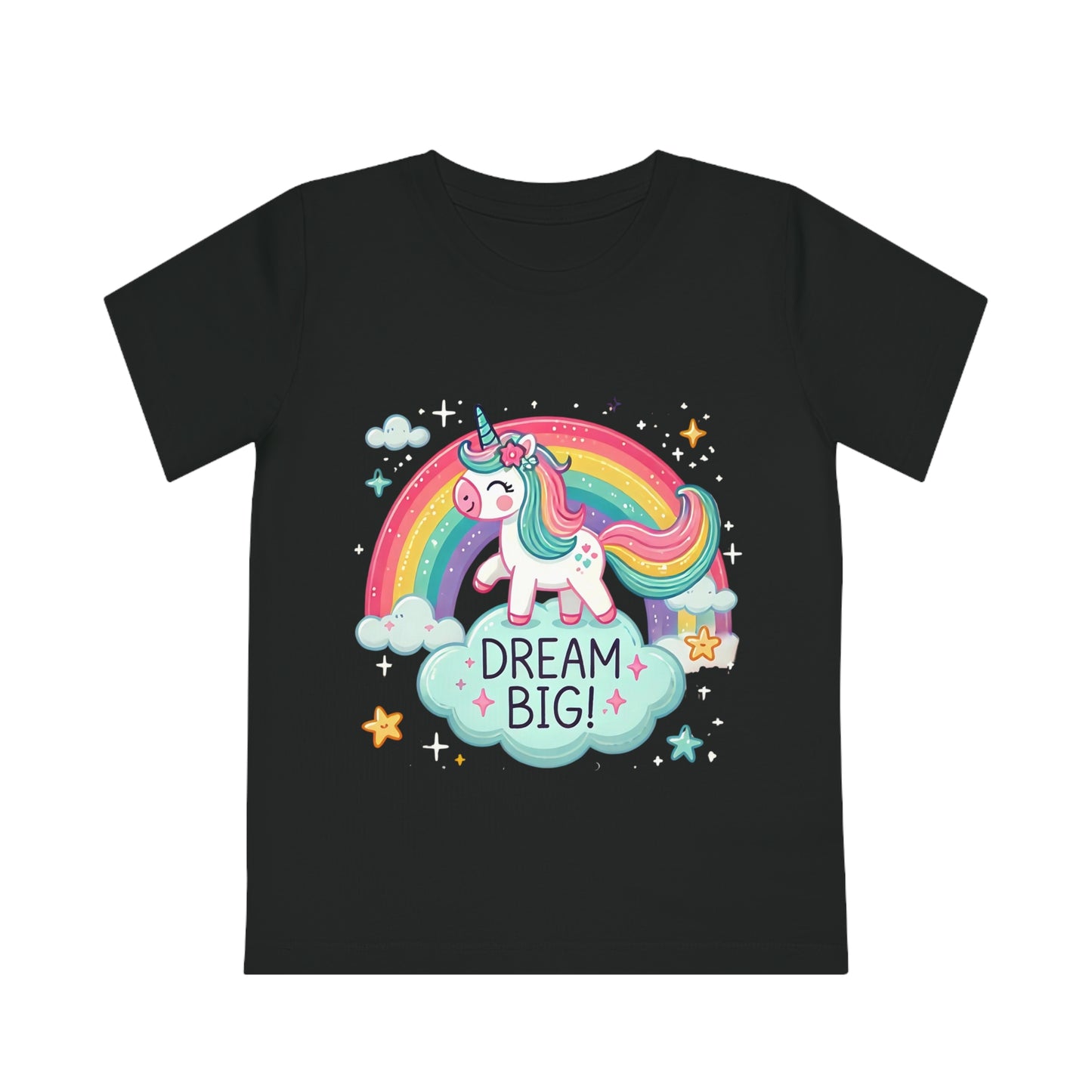 Magical Unicorn Girl T-Shirt 100% Organic