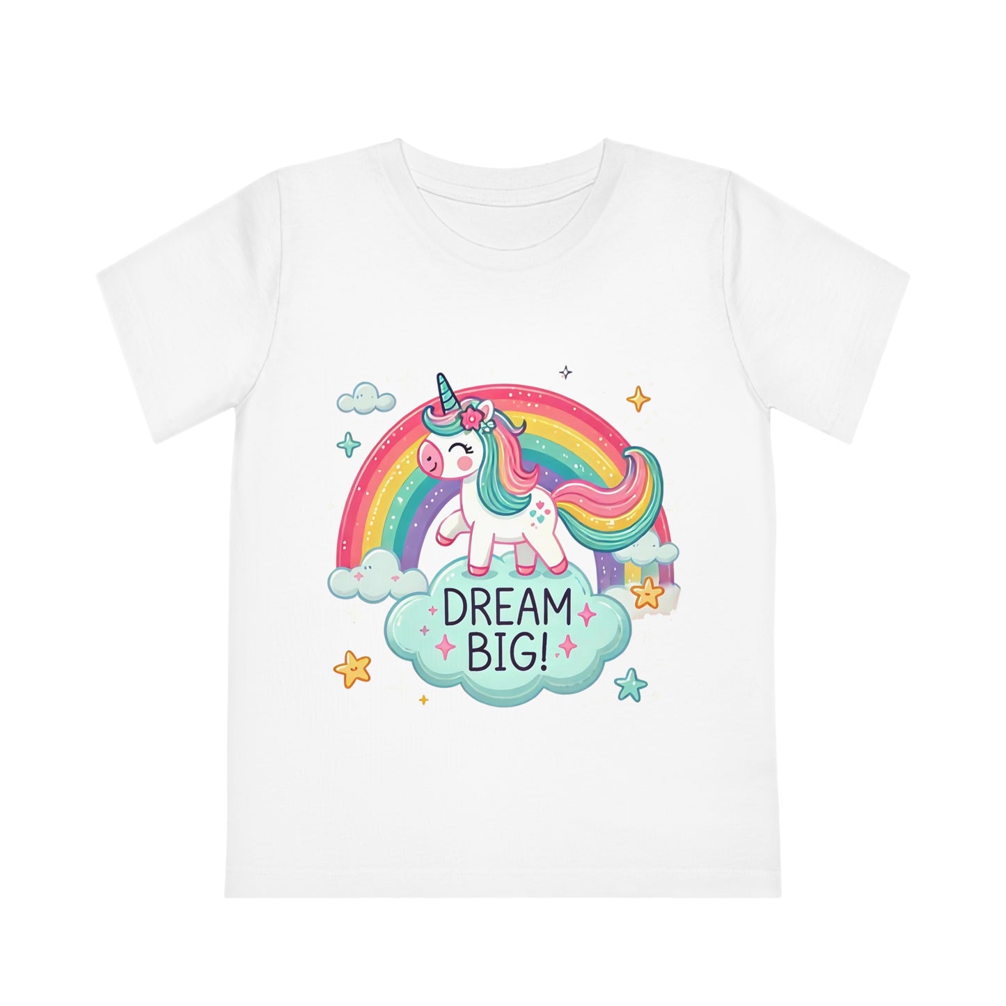 Magical Unicorn Girl T-Shirt 100% Organic